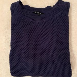 NWOT Dalia Navy Blue Waffle knit sweater dress